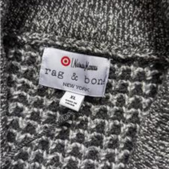 COPY - Rag & Bone unisex cotton/wool blend cardigan size XL - Picture 4 of 5